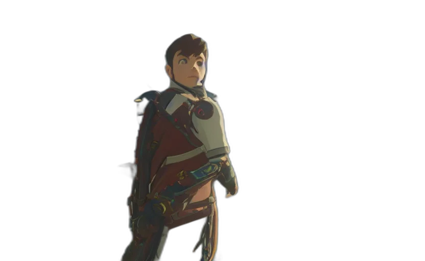 jacket, sword, robot, staff transparent PNG cut-out