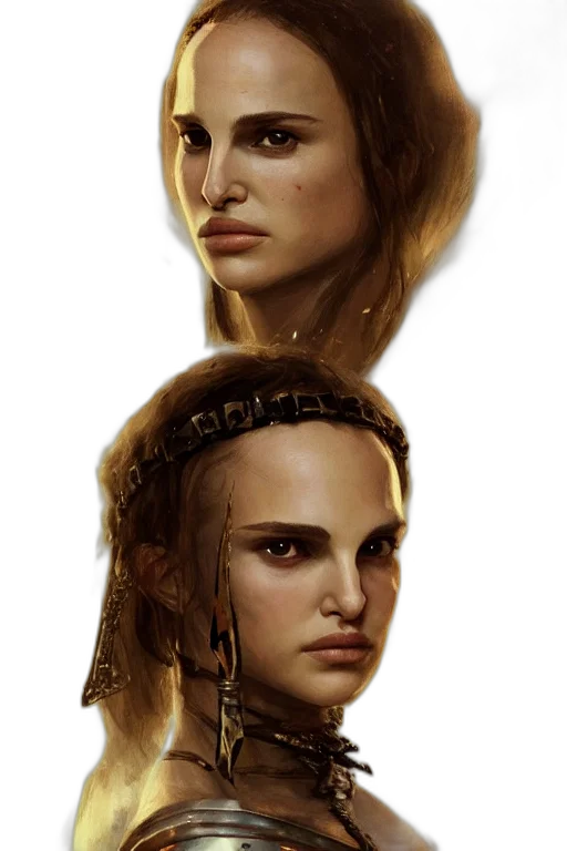 face, crown, mask, hair transparent PNG cut-out