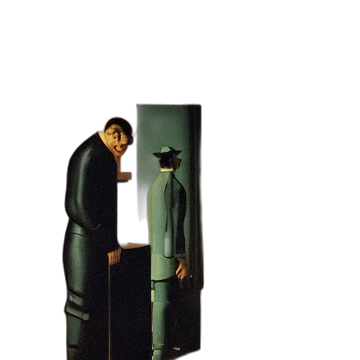 jacket, staff, furniture, mask transparent PNG cut-out