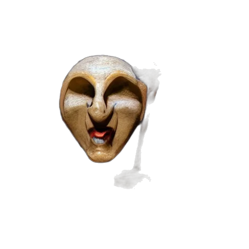mask, face, crown, jewelry transparent PNG cut-out