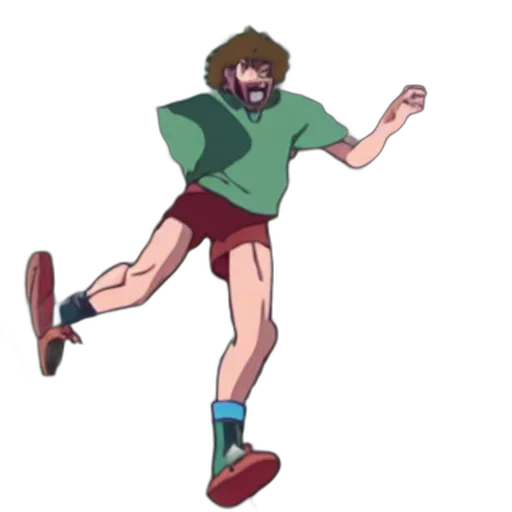 creature, hair, animal, shoes, anime, cartoon, concept art, pixel art transparent PNG cut-out