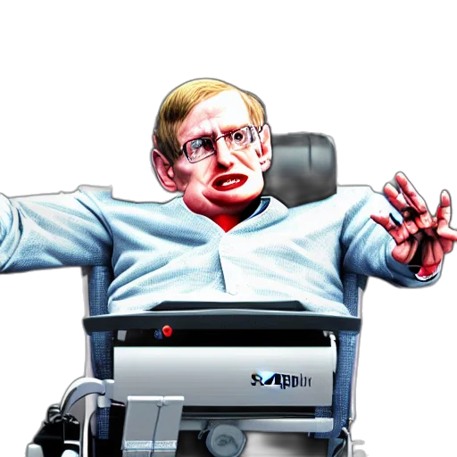 robot, concept art, stephen, hawking transparent PNG cut-out