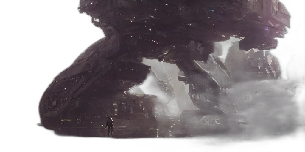 creature, dragon, robot, concept art transparent PNG cut-out