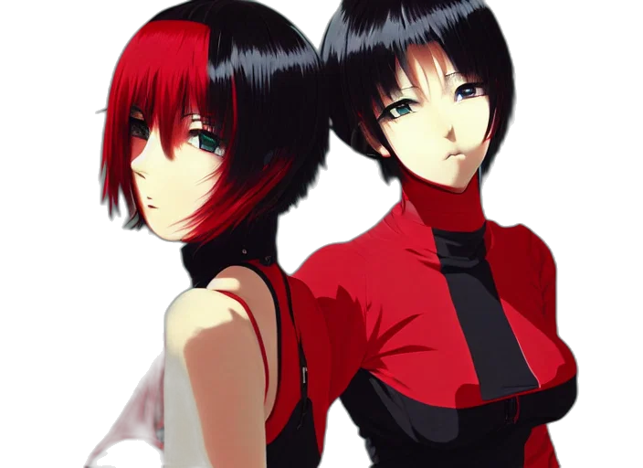 anime, concept art, pixel art, photorealistic transparent PNG cut-out