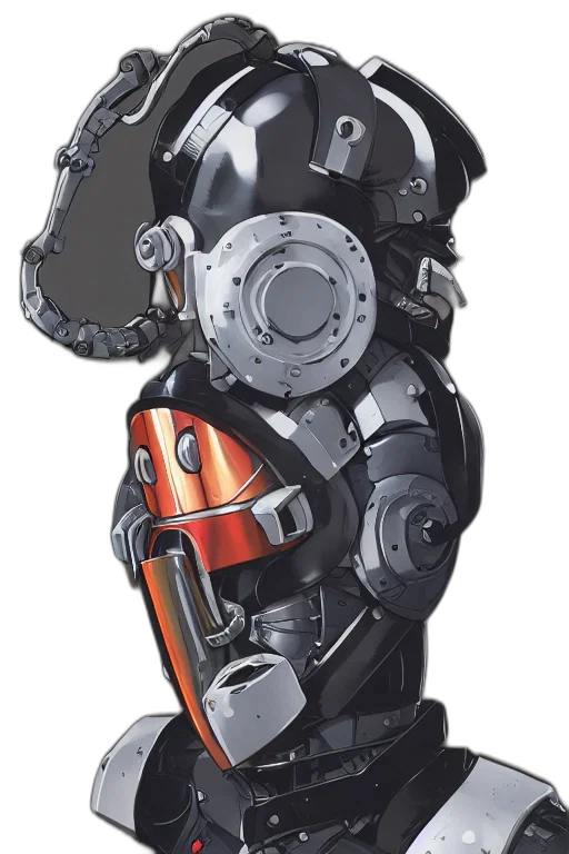 robot, weapon, staff, concept art transparent PNG cut-out