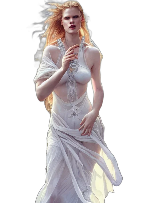 dress, fantasy art, concept art, photorealistic transparent PNG cut-out
