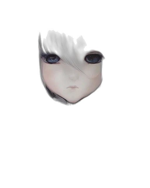 mask, face, creature, robot, photorealistic, 3d render, anime, concept art transparent PNG cut-out