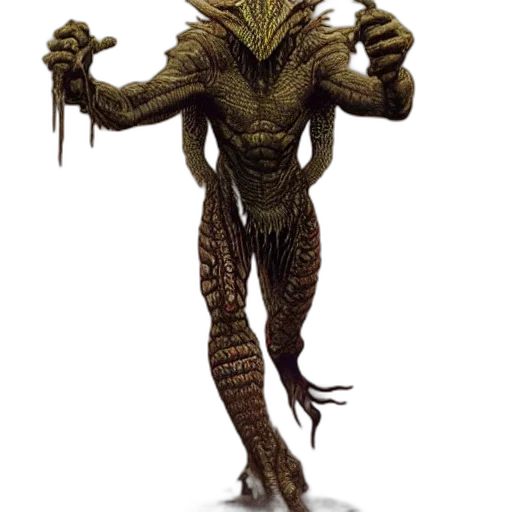 creature, staff, dragon, animal, concept art, fantasy art, 3d render, pixel art transparent PNG cut-out