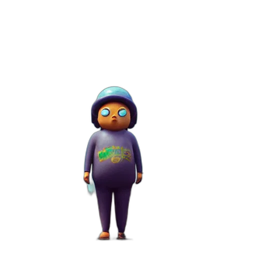 jacket, creature, robot, hat transparent PNG cut-out