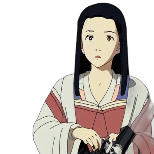 face, anime, cartoon, concept art transparent PNG cut-out