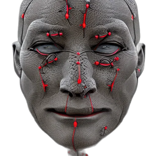 mask, face, robot, jewelry transparent PNG cut-out