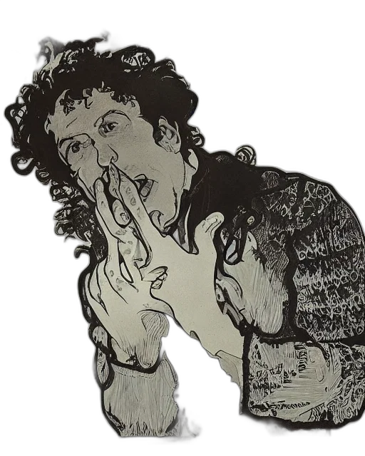 face, mask, staff, cartoon transparent PNG cut-out