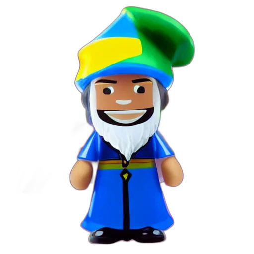 staff, hat, 3d render, concept art transparent PNG cut-out