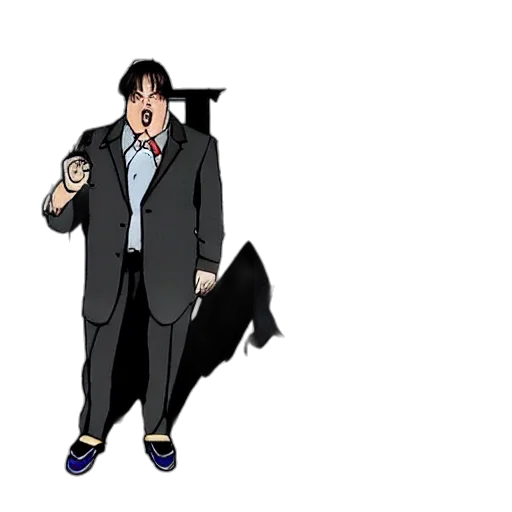 jacket, staff, animal, creature, concept art, cartoon, anime, pixel art transparent PNG cut-out