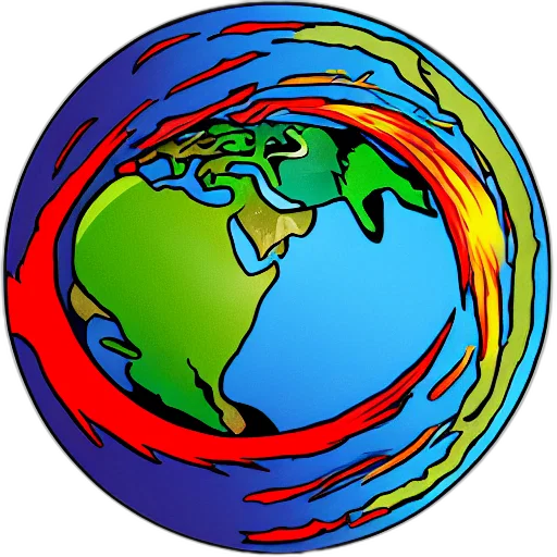 cartoon, 3d render, photorealistic, outer space transparent PNG cut-out