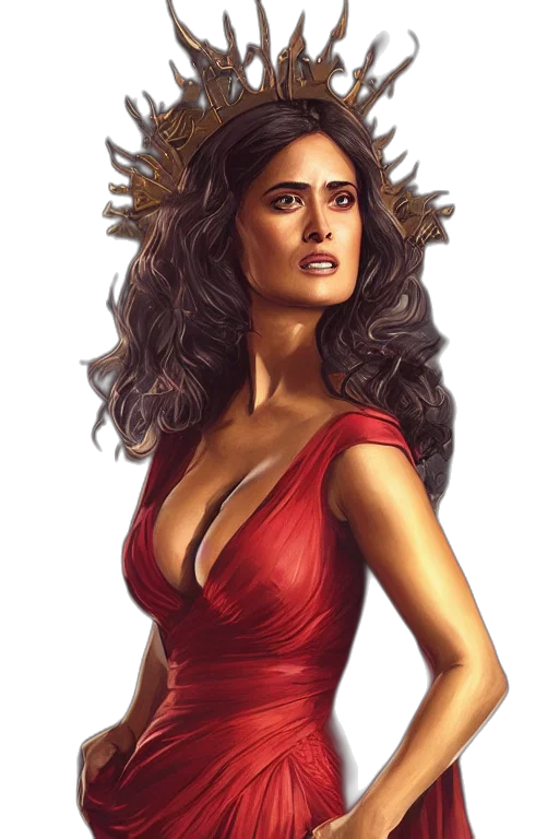 dress, comic book art, photorealistic, concept art transparent PNG cut-out