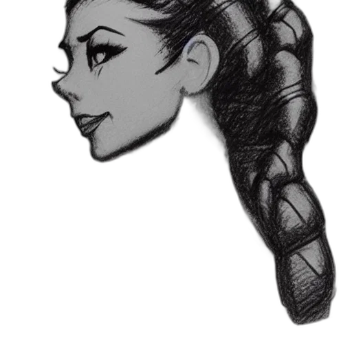 hair, staff, crown, face transparent PNG cut-out