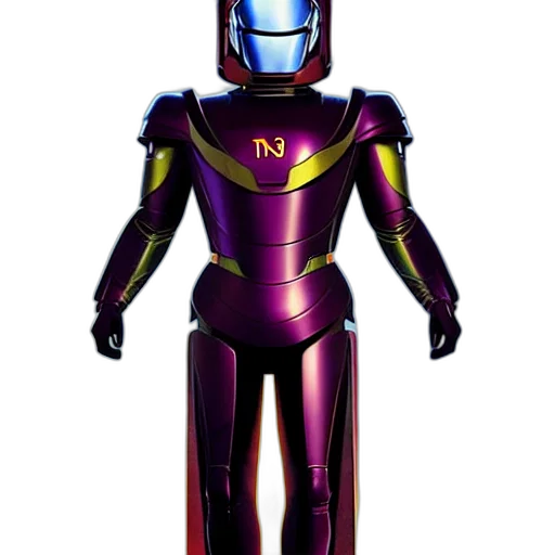 robot, 3d render, concept art, comic book art, elon, musk, kang, conqueror transparent PNG cut-out