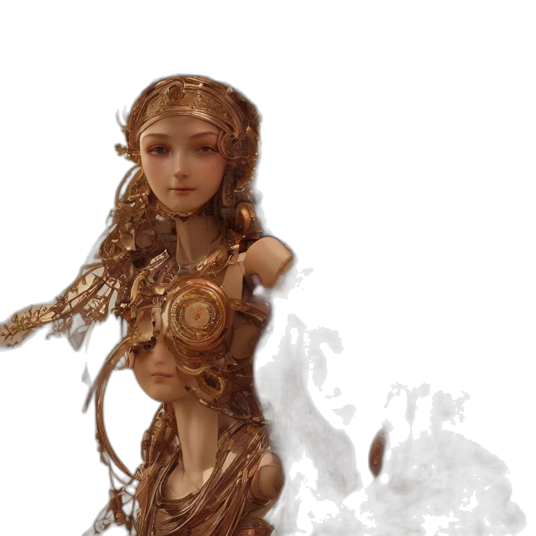 fantasy art, concept art, 3d render, photorealistic transparent PNG cut-out