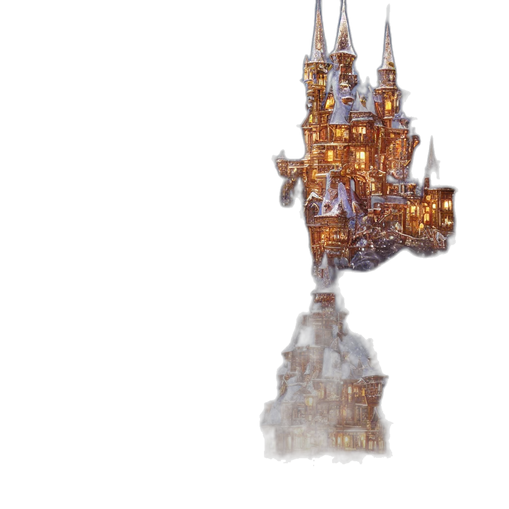 crown, building, bottle, robot, concept art, 3d render, pixel art, fantasy art transparent PNG cut-out