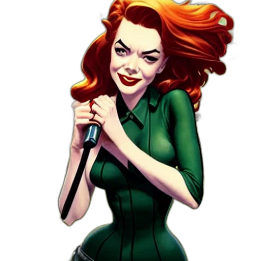 staff, dress, comic book art, cartoon transparent PNG cut-out