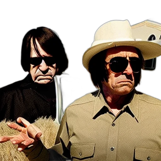 hat, jacket, staff, mask, film, still, country, old transparent PNG cut-out