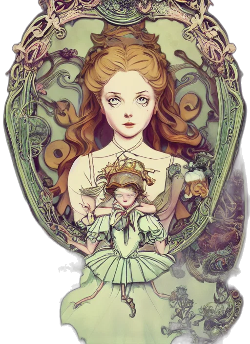 crown, dress, fantasy art, watercolor transparent PNG cut-out