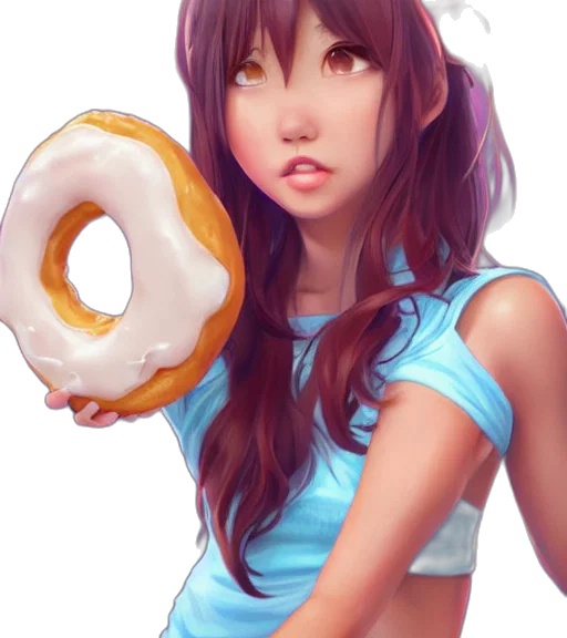 food, weapon, face, anime transparent PNG cut-out