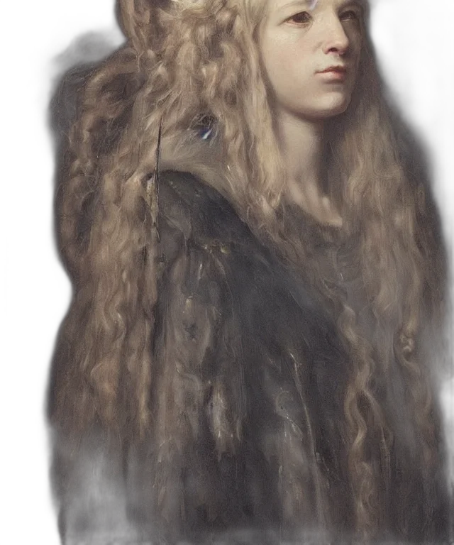 hair, face, jacket, mask transparent PNG cut-out