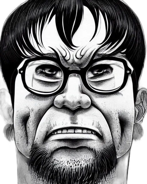 face, creature, mask, comic book art transparent PNG cut-out