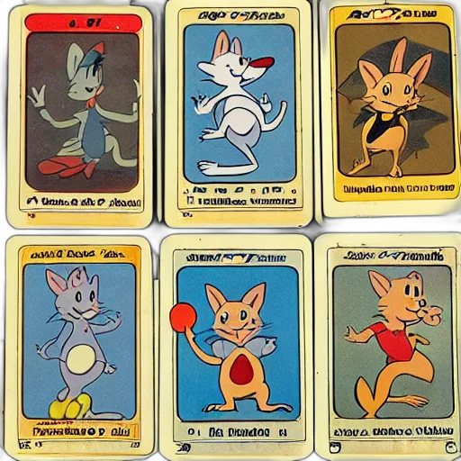 concept art, tom, jerry, 1940s transparent PNG cut-out