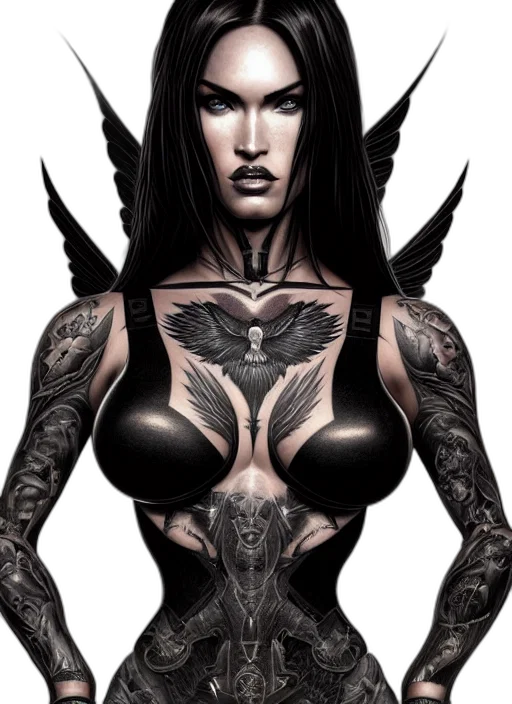 comic book art, fantasy art, concept art, cyberpunk transparent PNG cut-out