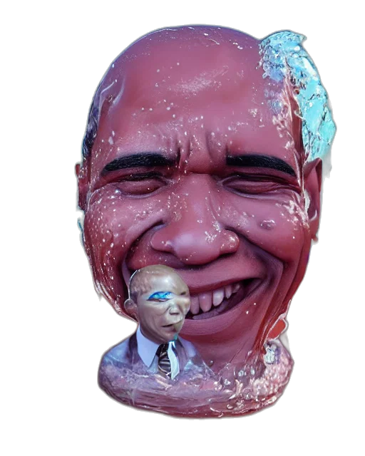 mask, face, creature, bottle transparent PNG cut-out