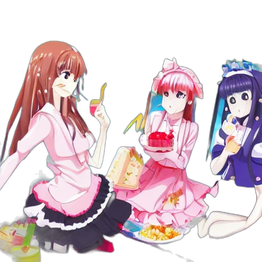 food, dress, anime, vaporwave, concept art, pixel art, fire, forest transparent PNG cut-out
