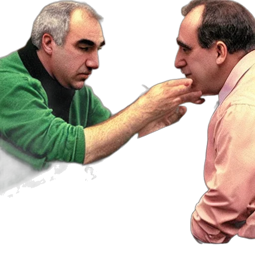 staff, mask, face, jacket, mallard, duck, playing, chess transparent PNG cut-out