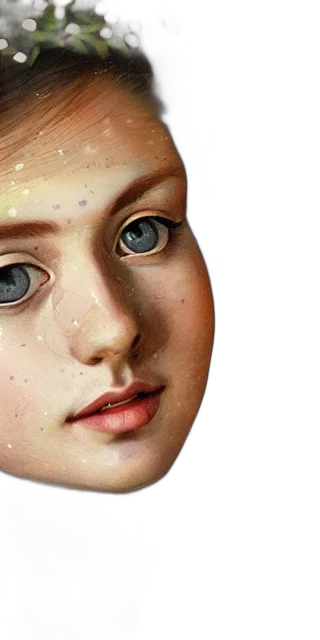 face, mask, robot, crown, photorealistic, 3d render, oil painting, fantasy art transparent PNG cut-out