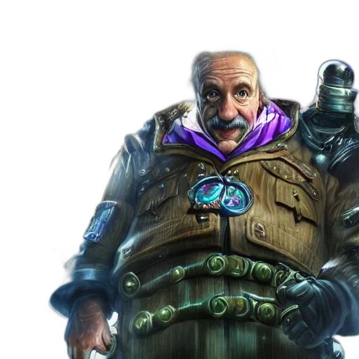 staff, jacket, weapon, face transparent PNG cut-out