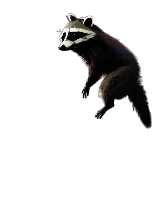 hat, animal, creature, staff transparent PNG cut-out
