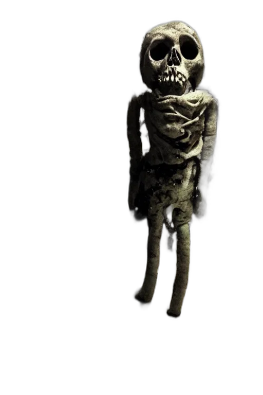 robot, creature, mask, staff transparent PNG cut-out