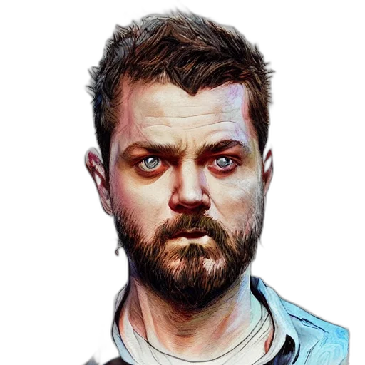 face, staff, photorealistic, concept art, comic book art, fantasy art, beautiful, portrait transparent PNG cut-out