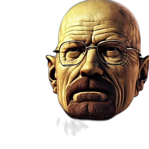 face, mask, staff, animal, photorealistic, 3d render, concept art, comic book art transparent PNG cut-out
