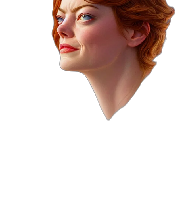 face, crown, jewelry, staff, photorealistic, 3d render, concept art, pixel art transparent PNG cut-out