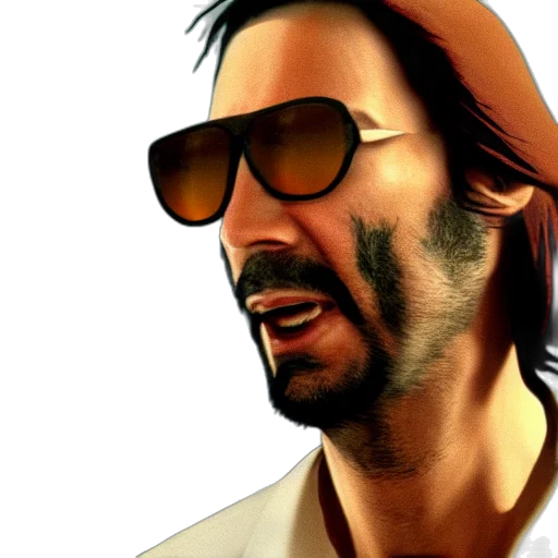 face, hat, jacket, photorealistic transparent PNG cut-out