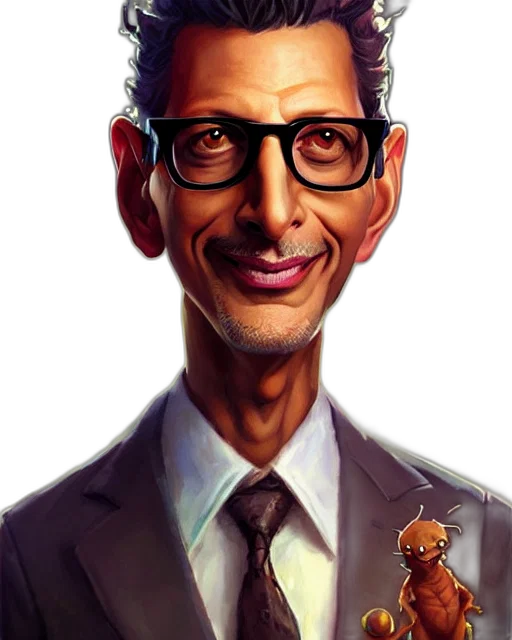 face, staff, jacket, cartoon, concept art, photorealistic, comic book art, cute transparent PNG cut-out