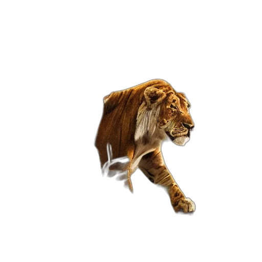 animal, creature, crown, staff transparent PNG cut-out
