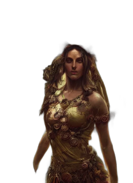 dress, face, fantasy art, concept art transparent PNG cut-out