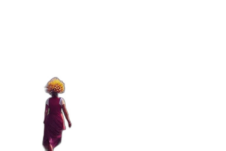 dress, hat, mask, umbrella, concept art, pixel art, 3d render, anime transparent PNG cut-out