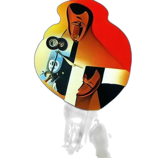 mask, weapon, jewelry, hat, comic book art, cartoon, concept art, 3d render transparent PNG cut-out