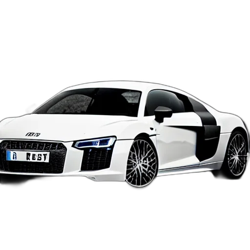 car, weapon, photorealistic, 3d render transparent PNG cut-out