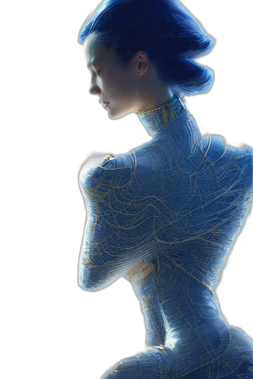dress, robot, jewelry, jacket transparent PNG cut-out